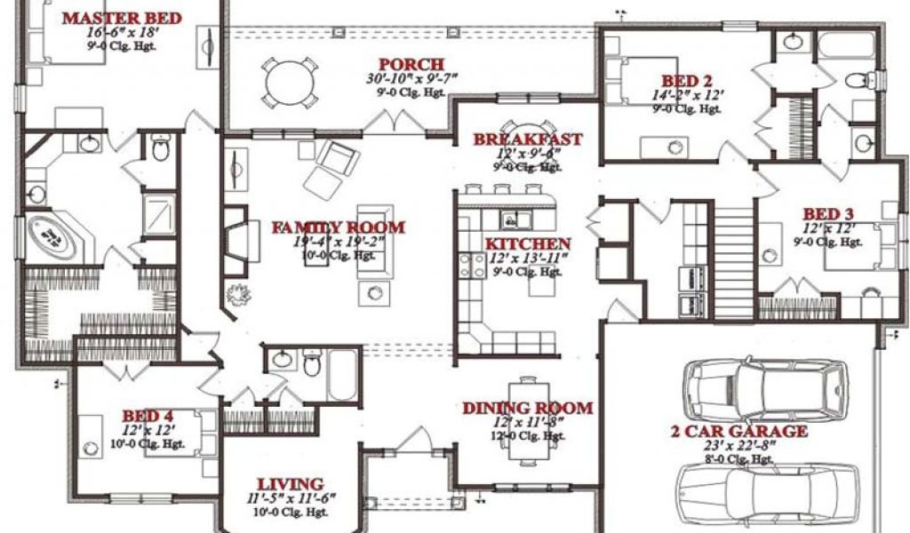 Download Free House Plans Blueprints